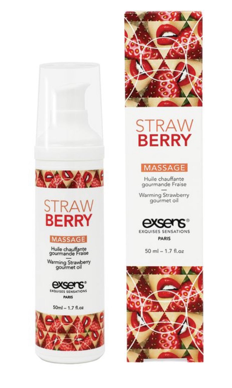 Flavored Warming Massage Oil