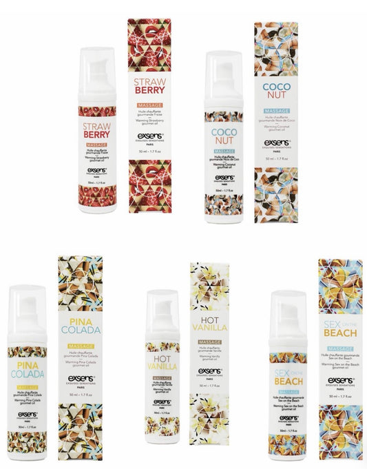 Flavored Warming Massage Oil