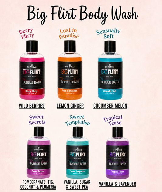 Big Flirt Bubble Bath & Body Wash