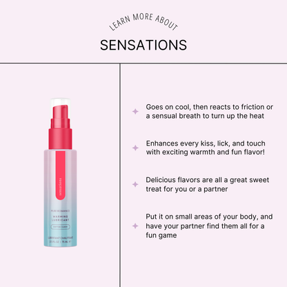Sensations Warming Lubricant